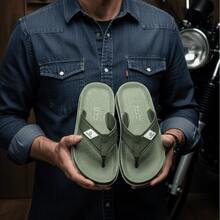 Chinelo Masculino Sandália de Dedo Antiderrapante Confortável