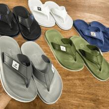 Chinelo Masculino Sandália de Dedo Antiderrapante Confortável - Cinza - Visão 2