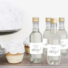 5pcs/10pcs/20pcs,Bridesmaid Champagne Labels Bridesmaid Proposal Labels Will You Be My Bridesmaid Or Bridesmaid Gifts Champagne Labels Bridesmaid Gifts Holidays Valentine's Day And Other Holidays Summer Birthday Wedding Beach Back To School School Supplies Room Decor - Black - View 12