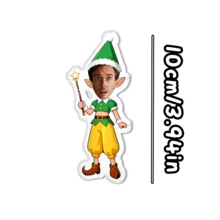 Customizable Plush Photo Ugly Pillow, Personalized Face Filling Printed Double-Sided Cushion - Dad, Mom, Pet, Graduation, Birthday, Father's Day, Mother's Day, Halloween, Christmas, Valentine's Day, Anniversary, Memorial Day, Thanksgiving, Easter, April Fool's Day, Carnival, Back To School, National Day Gifts - Star - View 32