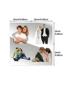 1/3/5 piezas Imanes personalizados de acrílico para nevera con foto, imanes de acrílico con apariencia 2D con imagen/foto de mascota personalizada, regalos de Navidad perfectos para abuela/mamá/papá/abuelo, imanes de acrílico con foto de bebé personalizada para nuevos padres, imanes divertidos con foto de perro/gato para dueños de mascotas, imanes de acrílico con recuerdos familiares para decoración de nevera, imanes para decoración de cocina y uso diario