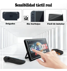 MICA DE VIDRIO TEMPLADO PARA NSW 2 mica de vidrio templado protección pantalla para NSW modelo 2 accesorios electrónicos alta transparencia resistencia rayaduras fácil instalación - Blanco - Ver 2