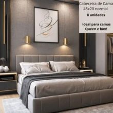 Queen King Size Bed Headboard Kit 45x20 Normal - Ultra Fast Shipping! - 深灰色 - 查看 1