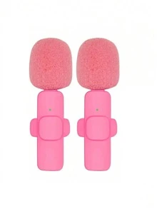 Microphone sans fil Lavalier pour smartphone, microphone sans fil plug-and-play pour l'enregistrement vidéo/audio, micro-cravate pour interview/vlog/enseignement