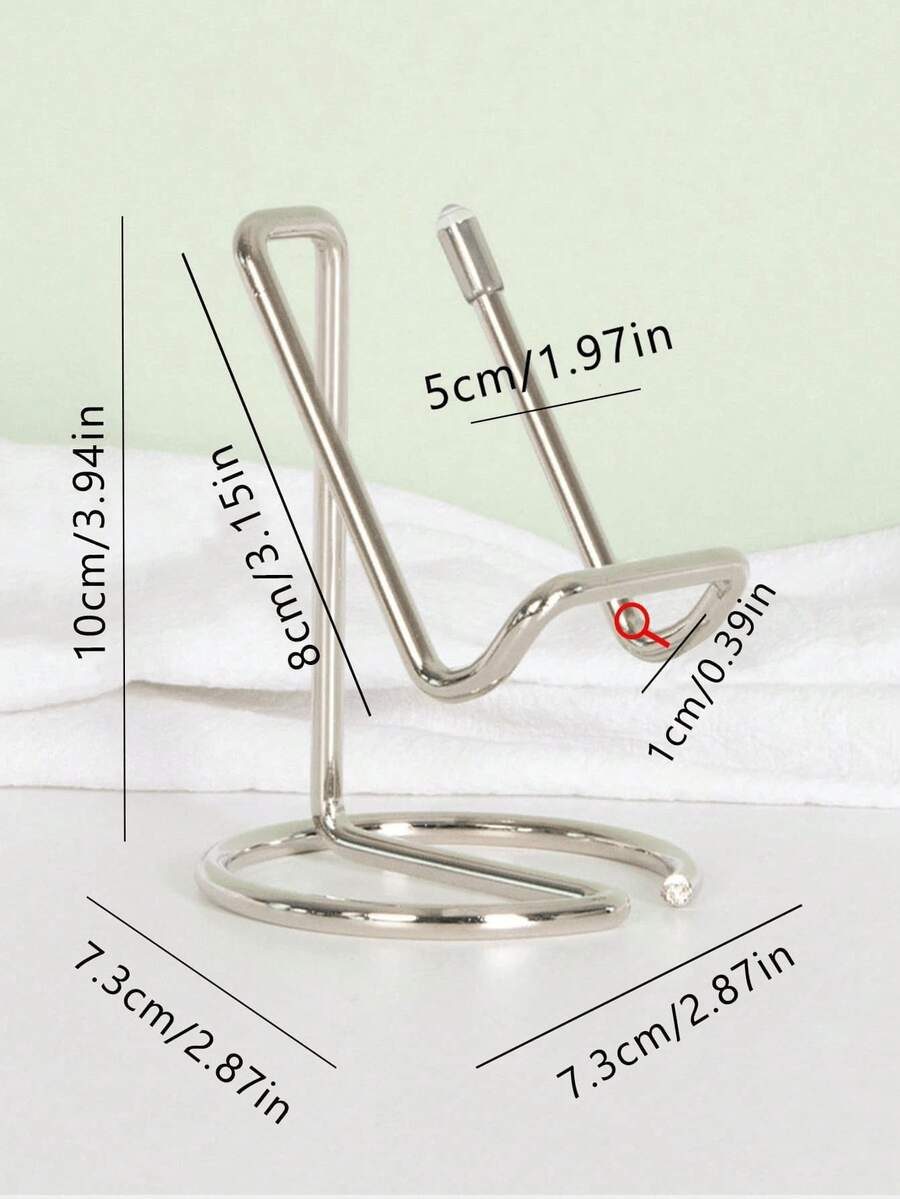 Soporte universal de metal para teléfono y tableta – Soporte de escritorio portátil y estable para visualización manos libres