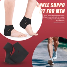 Ankle Support Protection Elastic Ankle Brace Black Band Health Support Foot Bandage - Nhiều màu - Xem 2