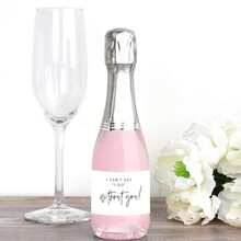 5pcs/10pcs/20pcs,Bridesmaid Champagne Labels Bridesmaid Proposal Labels Will You Be My Bridesmaid Or Bridesmaid Gifts Champagne Labels Bridesmaid Gifts Holidays Valentine's Day And Other Holidays Summer Birthday Wedding Beach Back To School School Supplies Room Decor - Black - View 11