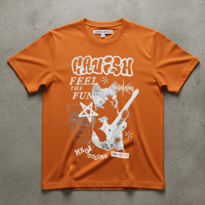 Camiseta Vintage Retro Grunge Blogueirinha Gato Cavish Oriental