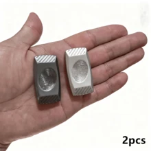 磁性金属减压玩具：硬币滑块+旋钮 | 带触感硬币旋转器的EDC桌面小工具，行政办公玩具及成人礼品套装