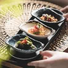 1pc Ins Style Creative Seashell Ceramic Dipping Sauce Dish, High-Quality Seashell Shaped Condiment Dish, Minimalist Ceramic Sauce Plate For Home, Sushi & Seafood Seasoning