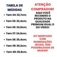 Kit 2 Tênis Feminino Casual Slip On Sem Cadarço Strass Sola Reta Várias Cores Bico Borracha Lançamento Premium Top - 269011-PTO LS + MRM - Visão 12