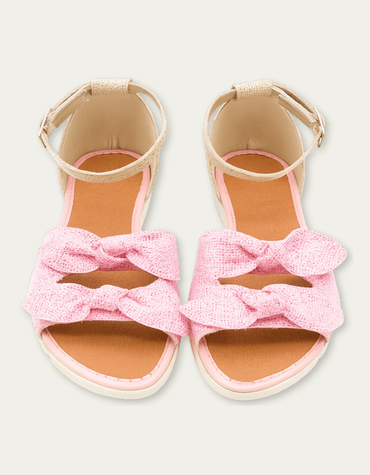 CHILDREN'S 2-LOOP Women's Sandal Flat Girls - 淺粉色 - 查看 1