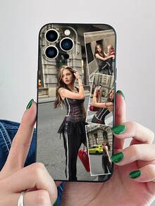 1 szt. Spersonalizowane zdjęcie pełne pokrycie + 3 osobiste zdjęcia włożone Dopamina Spersonalizowane w pełni silikonowe etui ochronne na telefon odporne na zarysowania i wstrząsy, kompatybilne z 13/11/17/16/14/15/15pro/15 Plus/15 Promax/7plus/8plus/X/Xs Max/Xr/11pro/12pro/13pro/14pro/12mini/13mini/11promax/12promax/13promax/14promax/14plus/17pro/17Air/6/6s Plus/7/8/16Pro/16plus/16promax/SE2/17promax i kompatybilne z Samsung Galaxy/A54/A1