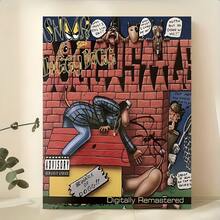 1pc Vintage Rap Album Themed Canvas Art Poster - Frameless Anime Wall Art Print For Bedroom, Office, Living Room, Home Decor - Dorm Room Music Canvas Decorative Artwork, Hip-Hop Gift Idea