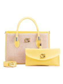 Women Bag Sets - Yellow - View 6