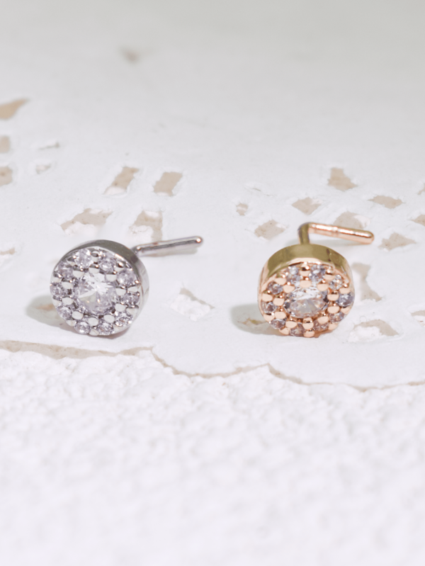 1pc Circular Nose Clip Piercing, Vintage Elegant Style Body Piercing Jewelry, Delicate Versatile Nose Clip Suitable For Daily Wear And Vacation