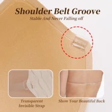 Novos Modelos para 2025 Novo Sutiã Adesivo Sólido com Alças Transparentes e Formato de Pétalas para Mulheres, com Efeito Push-Up Antiderrapante, Tiras Invisíveis Reutilizáveis para Mamilos, Acessórios de Roupa Íntima e Lingerie Feminina