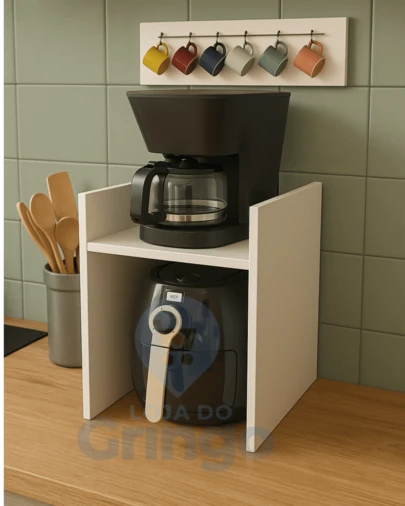 Mesinha Suporte De Bancada Para Airfryer, Liquidificador Multiuso