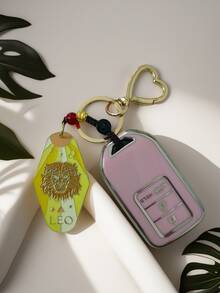 1 breloc norocos boem cu zodia Berbec/Taur, frânghie țesută DIY, breloc metalic emailat pentru hotel, cadou de petrecere de Crăciun/Halloween, perfect pentru familie, prieteni, colegi, parteneri, ziua de naștere, accesorii auto, școală, accesorii gotice drăguțe de Halloween Y2K, idei de cadouri pentru Ziua Profesorilor, accesorii pentru genți, șnururi cu suport pentru legitimație, accesorii auto, brelocuri pentru genți.