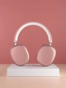 Cool Advanced Simplicity Style Wireless Headphones, Long Battery Life Over-Ear Headset With Adjustable Design, Ideal For Music, Sports, Gaming - Push Button Volume Control, Type-C Charging, Rechargeable Lithium Polymer Battery