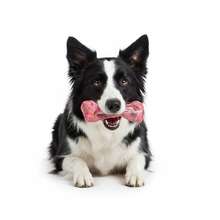 Unbreakable Dog Toys For Aggressive Chewers, Extremely Hard Toys For Small/Medium/Large Breeds, Original Dog Bone Chew Toys, Durable Dog Toys, Tough Dog Toys, Meat Flavored, Prepared Dog Bones Keep Dogs Busy - Large Rubber Realistic Dog Bone Pet Supplies,