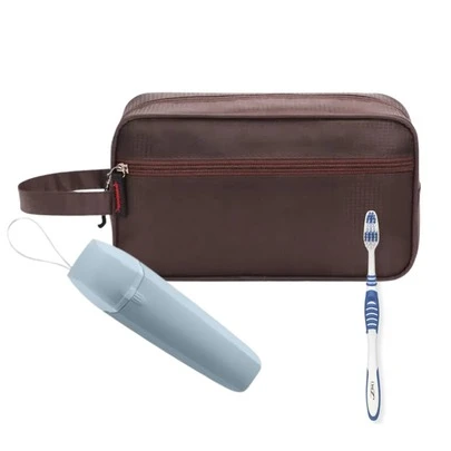 Nécessaire Executiva Premium Nylon Porta Escova Impermeável