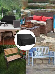 1 peça mais vendida capa de sofá para áreas externas à prova d'água e poeira, capa para banco de jardim, protetor de móveis