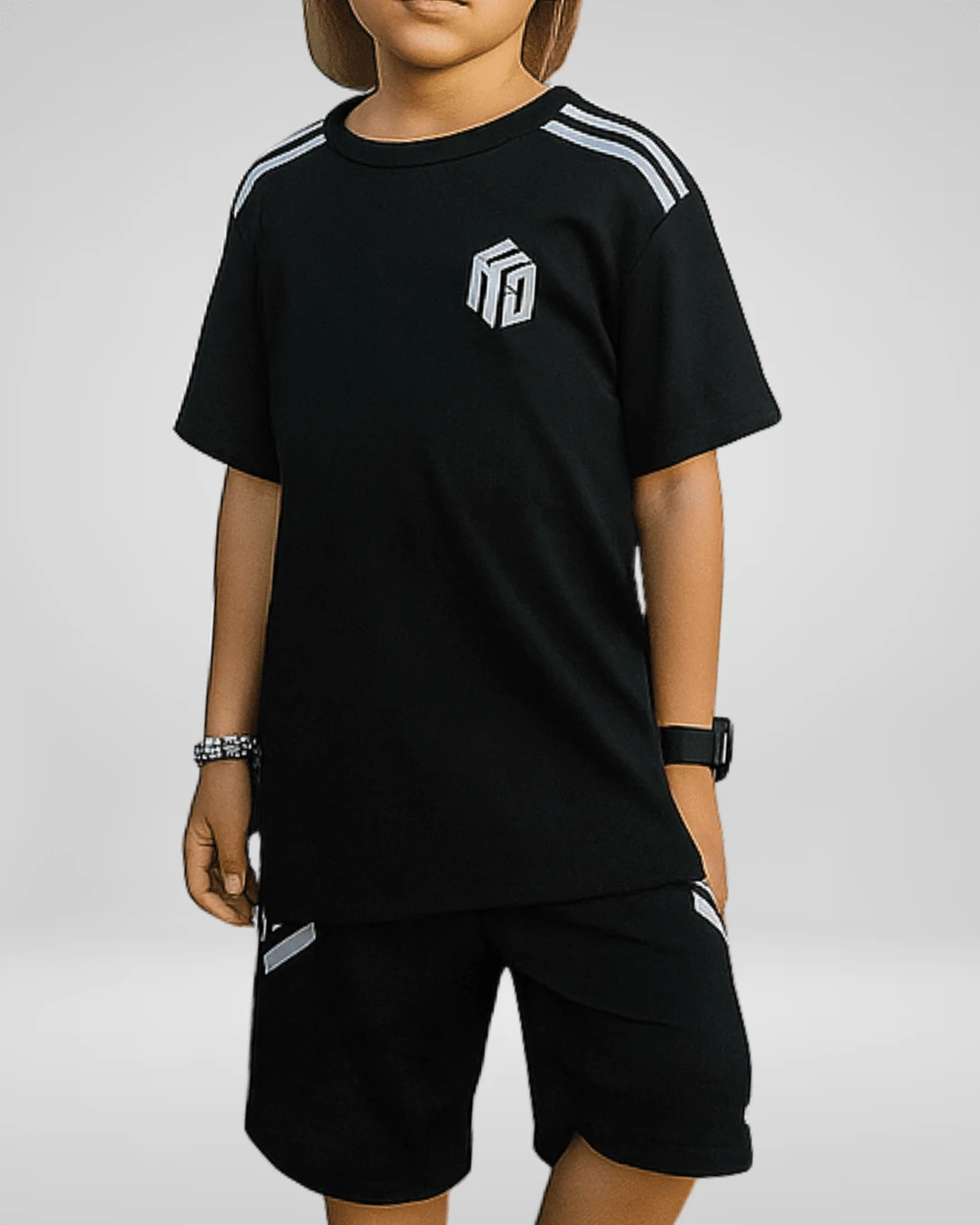 Young Boys Sets - màu đen - Xem 1