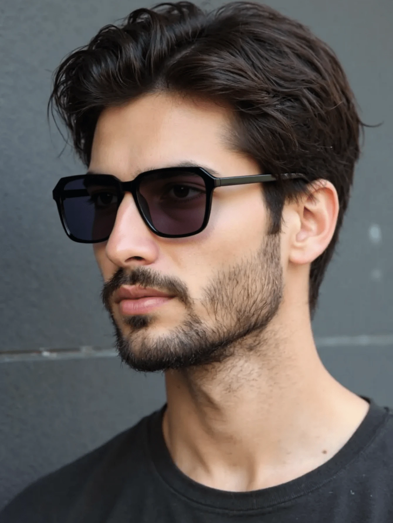 1 pezzo occhiali polarizzati stile retrò casual, adatti per guida, viaggio, pesca, escursioni, con montatura quadrata leggera e comoda. Accessori da spiaggia eleganti e alla moda, adatti per maglioni, giacche, felpe con cappuccio, pantaloni in pelle. Occhiali eleganti per l'estate, la spiaggia, le vacanze e le attività all'aperto.