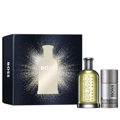  Hugo Boss - Bottled Gift Set: Eau De Toilette Spray 200ml + Deodorant Stick (75ml)