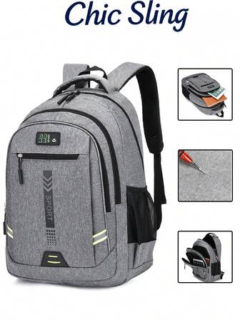 Fashionable Casual Versatile Functional Men Backpack, New Design Christmas Scream Bag Bag Backpack Winter Christmas Gifts Travel Bag Large Capacity Multi-Functional Portable Thanksgiving Holiday Computer Sports Bag Merry Christmas Men Bag University Bag For School College Students Book Bag Practical Backpack Men Gifts Large Capacity Bag Travel Bags