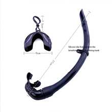 Adult Swimming Snorkel, Suitable For Freestyle Swimming, Scuba Diving Equipment For Pool And Open Water Swimming