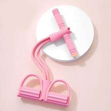 Four-Tube Pedal Tensioner Multi-Functional Household Fitness Equipment Yoga Abdominal Strengthening Elastic Band Tension Rope