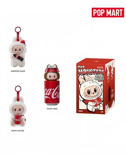 The Monsters  Series-Vinyl Face Blind Box, Random Design Action Figures Collectible Toys Home Decorations, Holiday Birthday Gifts 1 Single Box