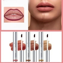 3Pcs Peel-Off Lip Liners, Long-Lasting & Hydrating Lip Definition With Precision,Stay On All Day & Easy To Apply,Matte Tattoo Lip Liner Stain Peel Off Lip Makeup Set - Nhiều màu - Xem 2