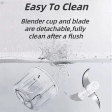 Electric Food Chopper, USB Rechargeable Garlic Chopper, Vegetable Cutter, Fruit Processor, Large Capacity Vegetable Mincer With Switch, Kitchen Supplies