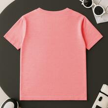 Printed T-Shirt With Faith Text, 100% Premium Cotton Men's, Sizes 2 To GG - Baby Pink - View 3