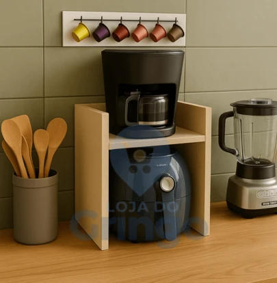 Mesinha Suporte De Bancada Para Airfryer, Liquidificador Multiuso