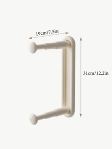 Multi-Color Plastic Double-Layer Clothes Hanger Rack, Wall-Mounted Expandable Clothes Drying Rack, Space-Saving Wardrobe Organizer, Compact Heavy-Duty Garment Rack For Small Apartments And Dorms, Bathroom And Balcony Drying Assistant, Entryway And Hallway Organizer, Portable Closet Storage Solution For Travel, Easy-Access Sorting System, Convenient For Seasonal Wardrobe Changeover And Holiday Gift Storage - Multicolor - View 4