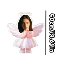 Gối trang trí in ảnh theo yêu cầu - Gối hai mặt in hình chân dung cá nhân dành tặng bố, mẹ, bạn bè, các cặp đôi, nhân dịp tốt nghiệp, sinh nhật, các ngày lễ (Ngày của Cha, Ngày của Mẹ, Halloween, Giáng sinh, Ngày Valentine, v.v.) - hồng - Xem 15