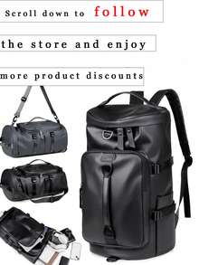 SHILAN 大容量手提旅行包，超轻背包。这是一款男士时尚背包、笔记本电脑背包和休闲背包，功能实用，适合工作、办公和商务场合。它也是感恩节旅行和电脑收纳的理想之选。大容量设计，适用于旅行、