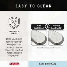 Delta ARV35-DN Towel Hook For Bath, Brushed Nickel, Double Towel Use