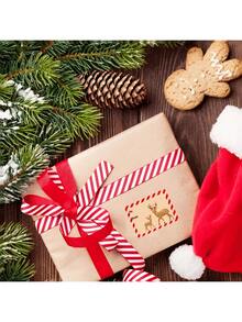 Christmas Sticker, 200 Sticker/Rolls, Christmas Holiday Sticker Labels, Waterproof Stickers, Waterproof Labels, Gift Stickers, Gift Packaging Supplies, Wrapping Paper, DIY Packaging, Suitable. Flower Wrapping Paper, Party Supplies, Flower Shop Supplies, DIY, Weddings, Anniversaries, Birthdays, Flower Shops, Birthday Gifts, Proposals, Christmas Gifts, Halloween, Christmas, Back-To-School Season, Thanksgiving, Mother's Day, Father's Day