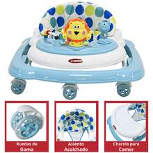 Joykoo Baby Walkers - Blue - View 5