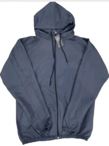Fleece Jacket With Hood And Zipper – Style, Protection, And Comfort In Winter - Azul Marino - Ver 4