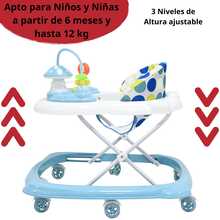 Joykoo Baby Walkers - Blue - View 3