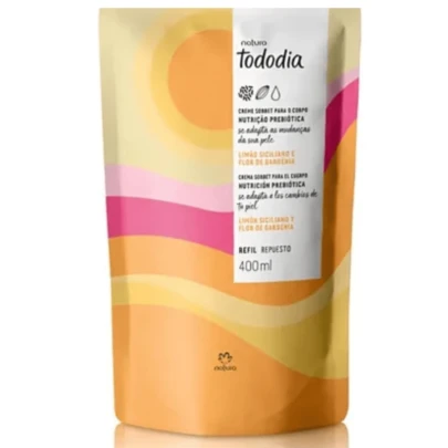 REFIL CREME LIMÃO SILICIANO E FLOR DE GARDENIA 400ML