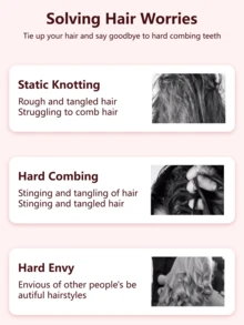 2026 Curl Defining Hair Brush, Styling & Shaping Brush For Wet Hair, Perfect Curl Definition & Volume, Ideal For All Hairstyles, Gift For Women - Multicolor - View 6