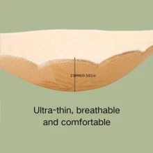 3 Pares de Sutiãs Autoadesivos de Renda, Sutiãs Autoadesivos Invisíveis (Com Alças de Ombro Transparentes e Tampas de Mamilo Grátis), Sutiãs Push-Up Sem Costas, Capas de Sutiã de Silicone Reutilizáveis - Multicolorido - Visão 11