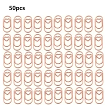 100pcs Miniature Gold Heart Shaped Paper Clips, Versatile Metal Office Supplies For Study, Office, And Home,Back To School,School Supplies - Mini Heart Shape - View 17
